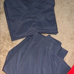 Scrub Aid Performance Scrub Set (Grey) M